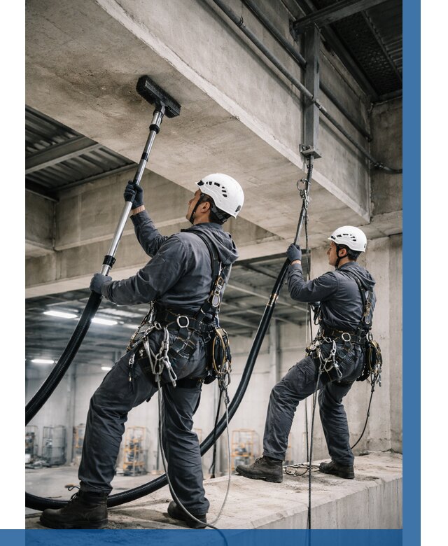 Обеспыливание потолочных конструкций в Югорске от 255 р. |ВЫСОТНИК-Югр