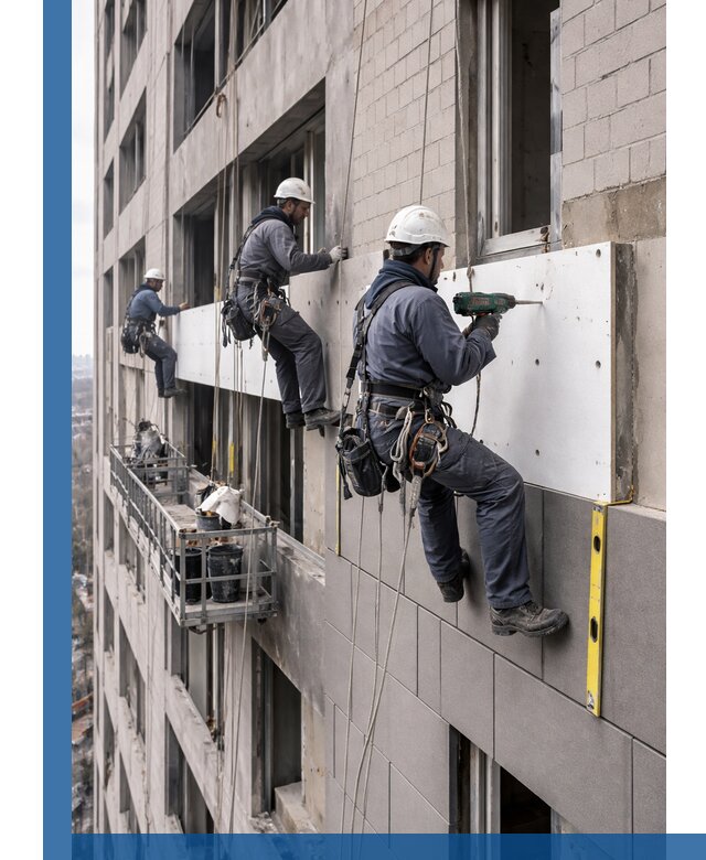 Монтаж фасадных термопанелей высокого качества в Югорске