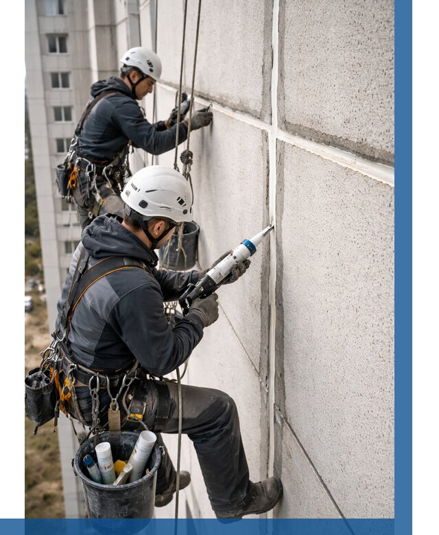 Герметизация межпанельных швов в Югорске от 715 р. | ВЫСОТНИК-Югр