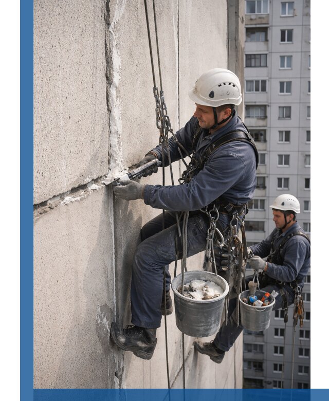 Утепление межпанельных швов в Югорске профессионально и надежно