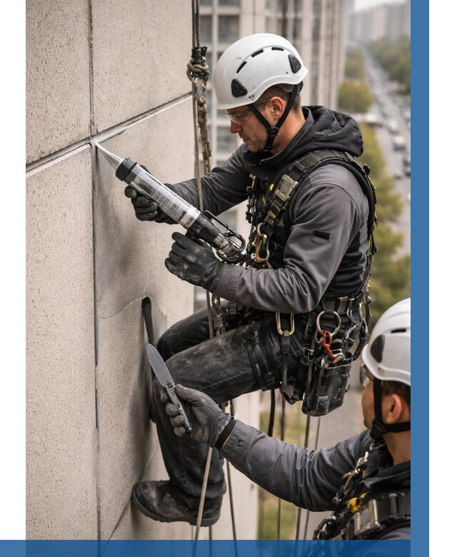 Первичная герметизация швов в Югорске от 613 р. | ВЫСОТНИК-Югр