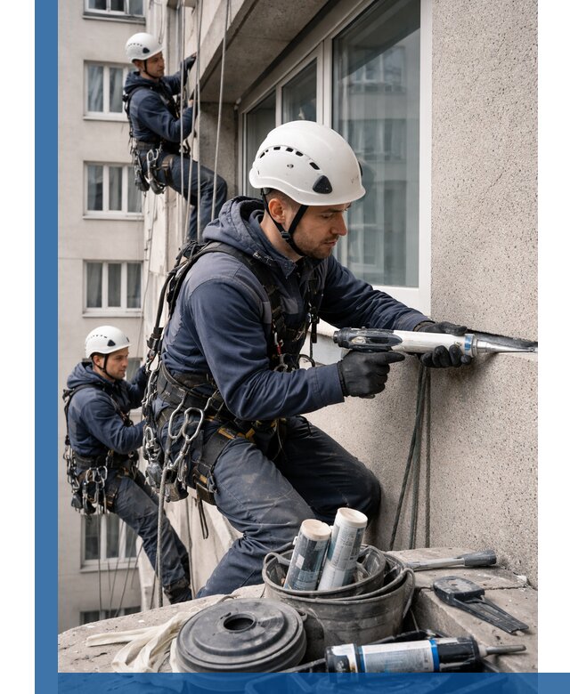 Герметизация швов лоджии в Югорске профессионально и надежно