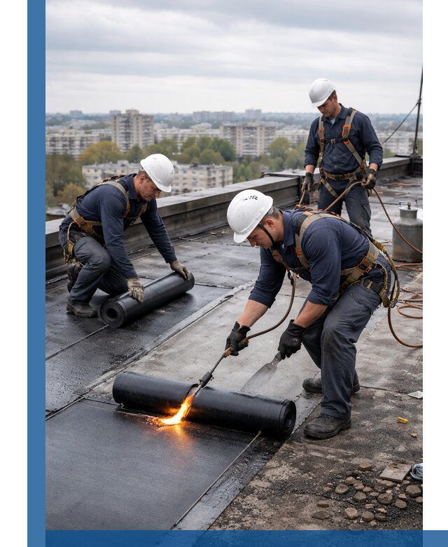 Ремонт наплавляемой кровли в Югорске качественно и надежно