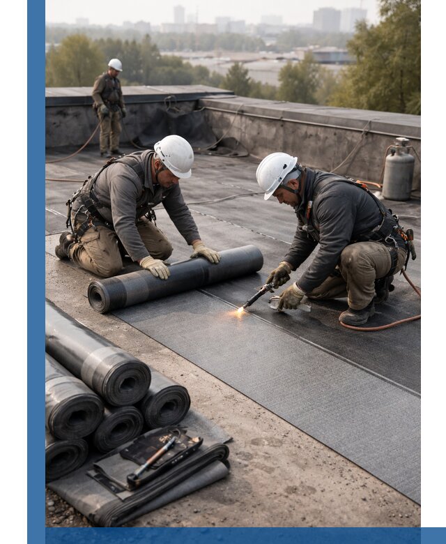 Монтаж мягкой кровли в Югорске профессионально и надежно