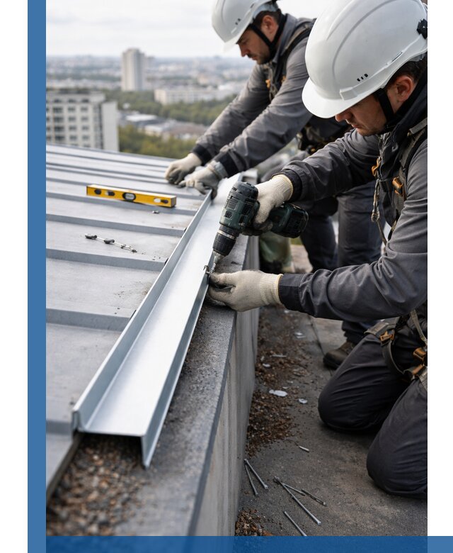 Монтаж капельника на кровле в Югорске с гарантией качества