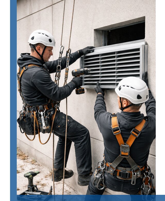 Монтаж вентиляционных решеток в Югорске профессиональный сервис