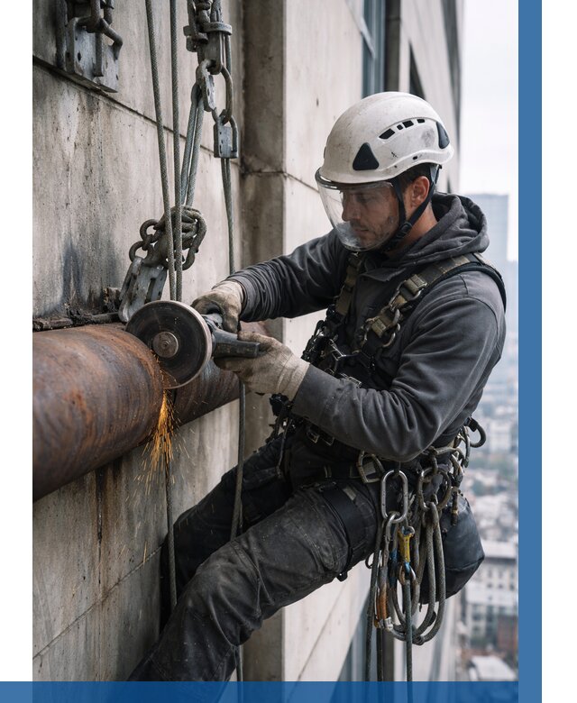 Резка металла на высоте в Югорске по цене от 4595 р. | ВЫСОТНИК-Югр