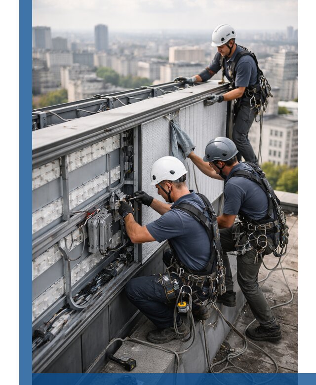 Профессиональное обслуживание крышной рекламы в Югорске под ключ