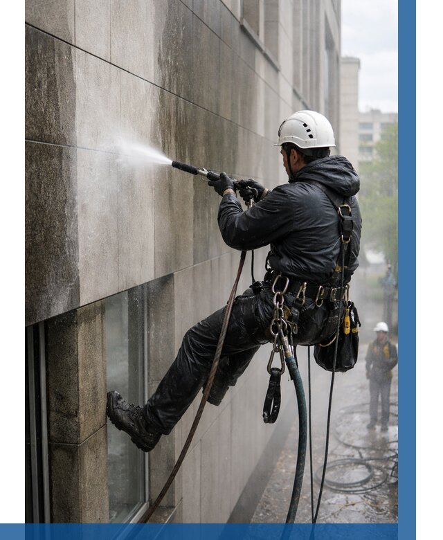 Гидроструйная очистка поверхностей в Югорске от 868 р. | ВЫСОТНИК-Югр