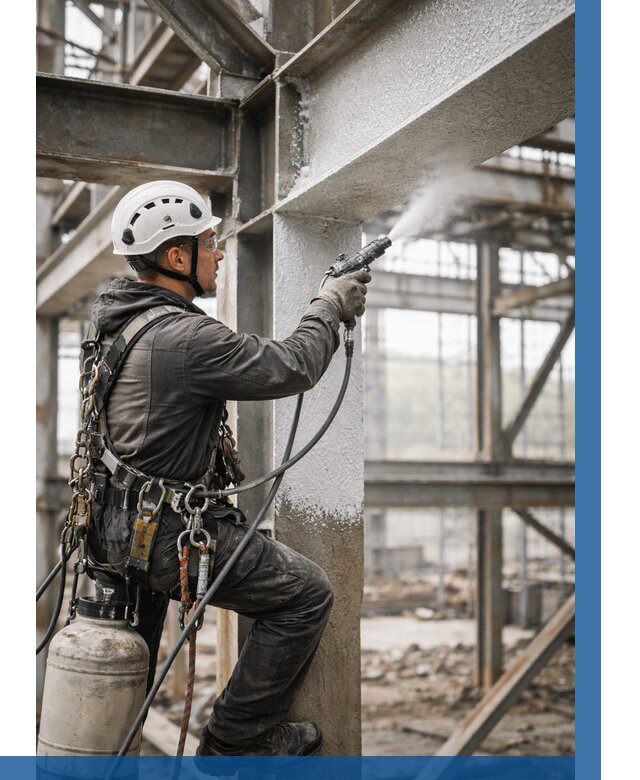 Огнезащита металлоконструкций от 766 р. | ВЫСОТНИК-Югр в Югорске