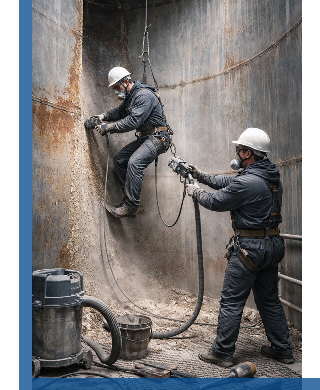 Зачистка силосов в Югорске профессионально с выездом и гарантией