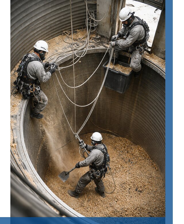 Чистка зерновых бункеров в Югорске от 12253 р. | ВЫСОТНИК-Югр