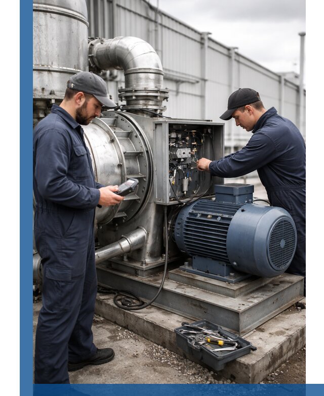 Техническое обслуживание промышленного оборудования в Югорске