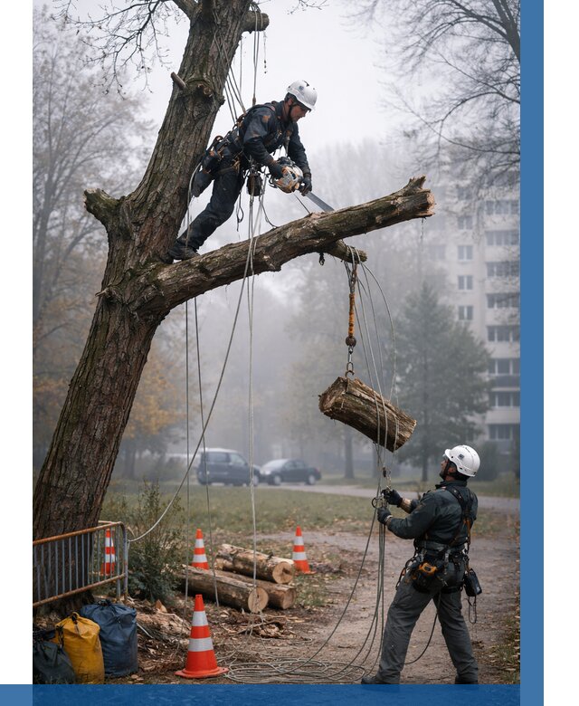 Удаление аварийных деревьев в Югорске от 15317 р. | ВЫСОТНИК-Югр