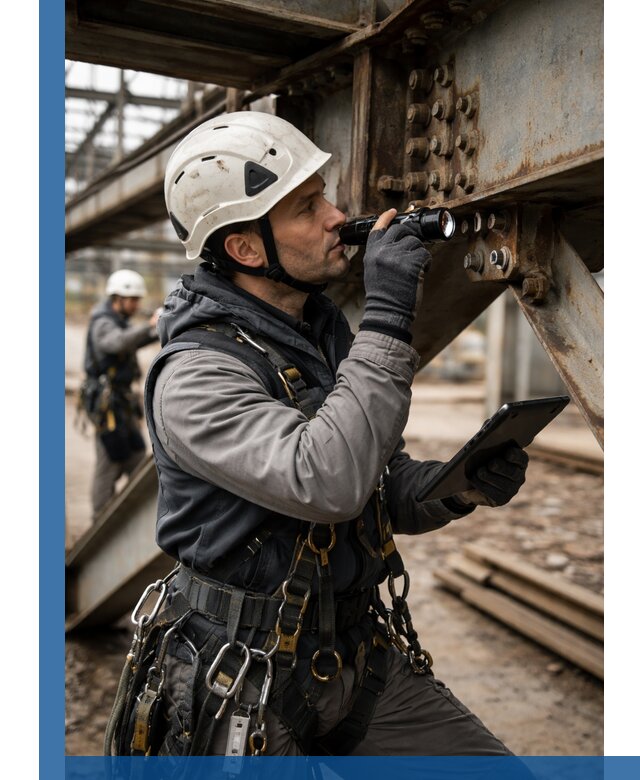 Обследование металлоконструкций и диагностика прочности в Югорске